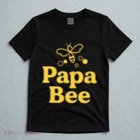 Dad Papa Bee Matching Family Bumblebee Birthday Party T-Shirt thumb 5