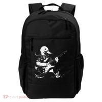 Duck Playing Bass Guitar For Animal Playing Guitar Backpack thumb 0