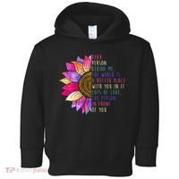 Dear Person Behind Me The World Is A Better Place With You In It Toddler Hoodie thumb 0