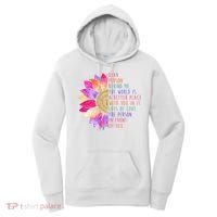 Dear Person Behind Me The World Is A Better Place With You In It Women's Hoodie thumb 0