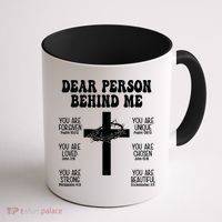 Dear Person Behind Me Christian Jesus Front & Back Coffee Mug thumb 1