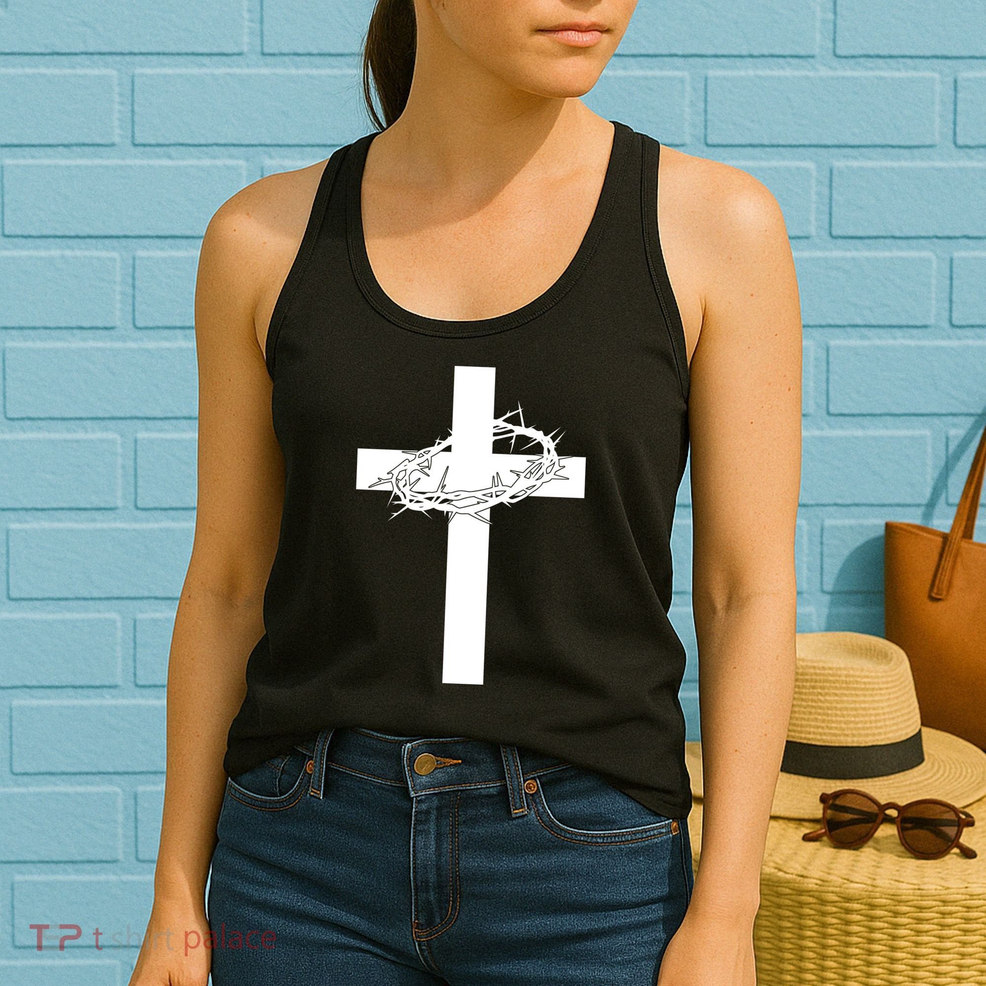 Dear Person Behind Me Christian Jesus Front & Back Women's Tank Top
