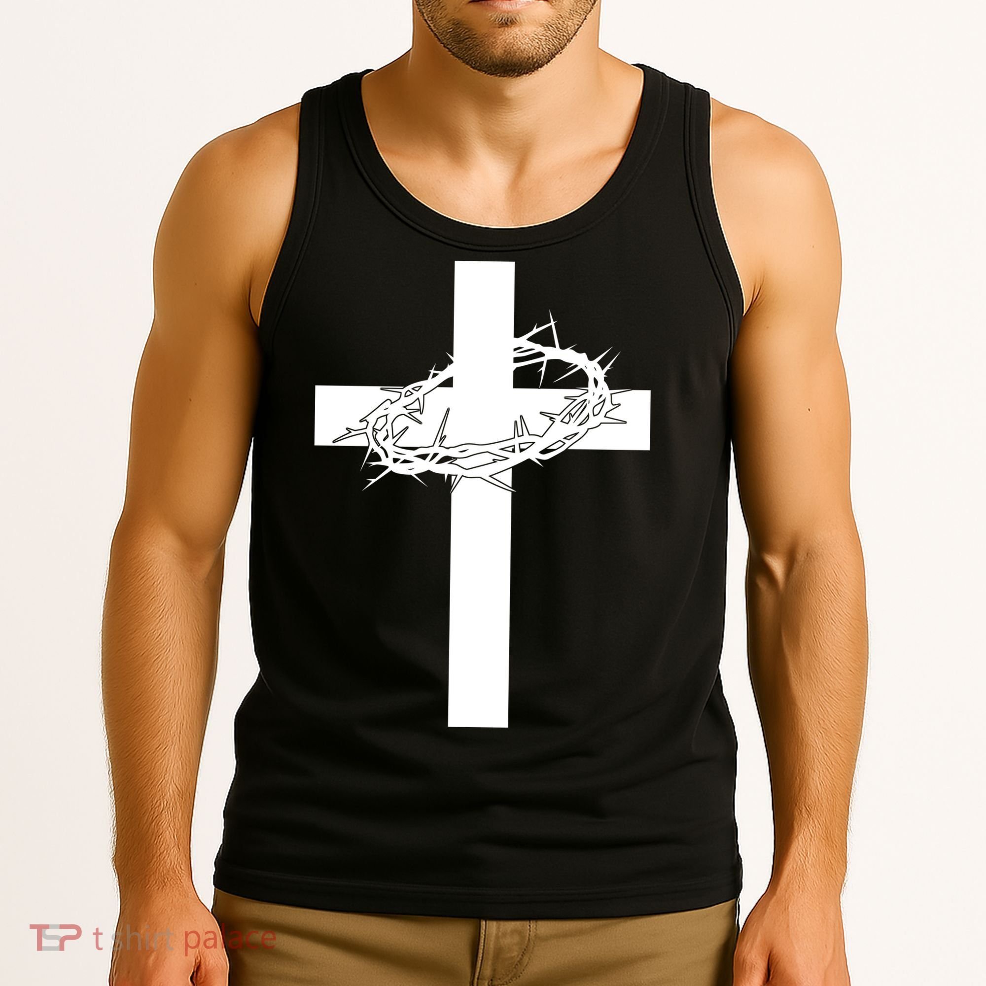 Dear Person Behind Me Christian Jesus Front & Back Tank Top