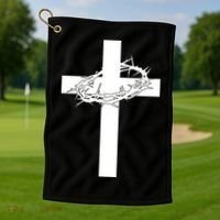 Dear Person Behind Me Christian Jesus Front & Back Golf Towel thumb 2