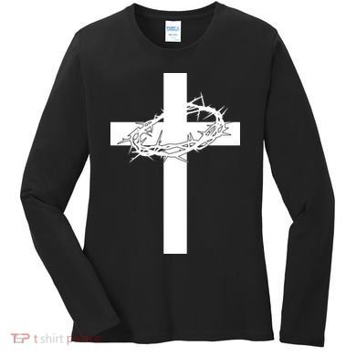 Dear Person Behind Me Christian Jesus Front & Back Women's Long Sleeve Shirt