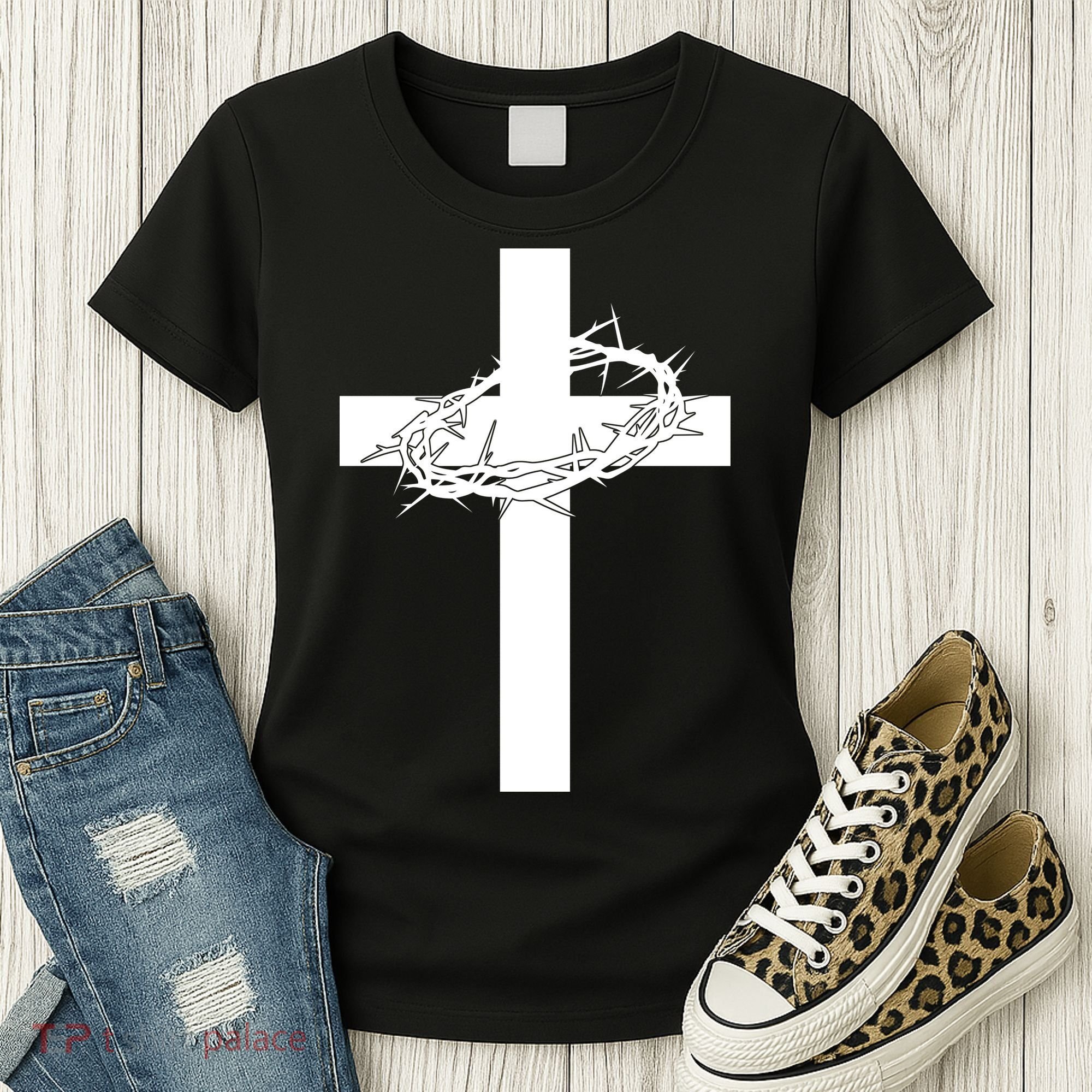 Dear Person Behind Me Christian Jesus Front & Back Women's T-Shirt