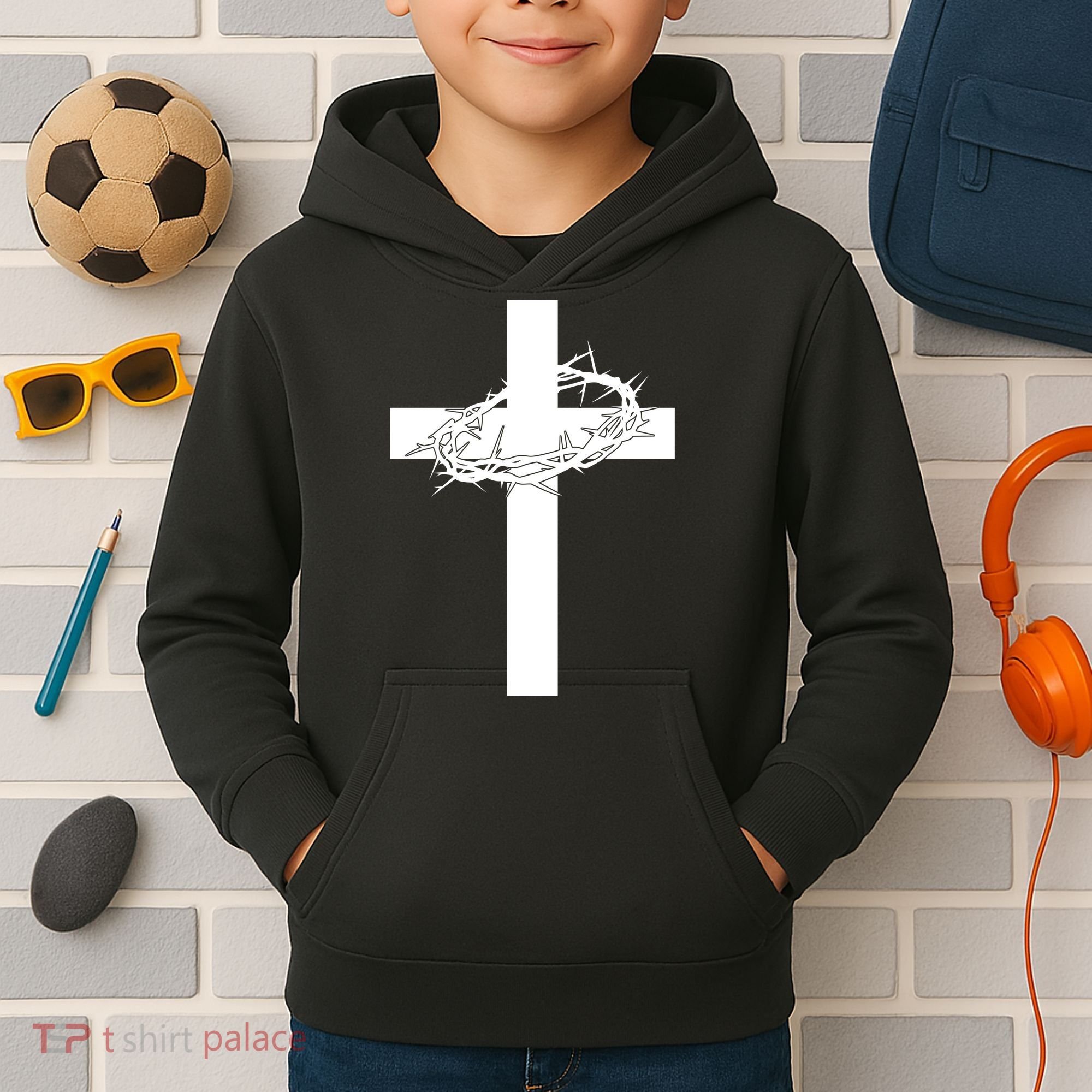Dear Person Behind Me Christian Jesus Front & Back Kids Hoodie