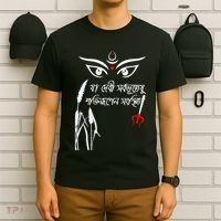 Durga Puja Bengali Festival T-Shirt thumb 6
