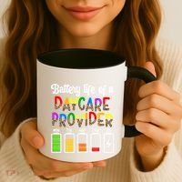 Daycare Provider Battery Life Daycare Teacher Day Gift Coffee Mug thumb 3