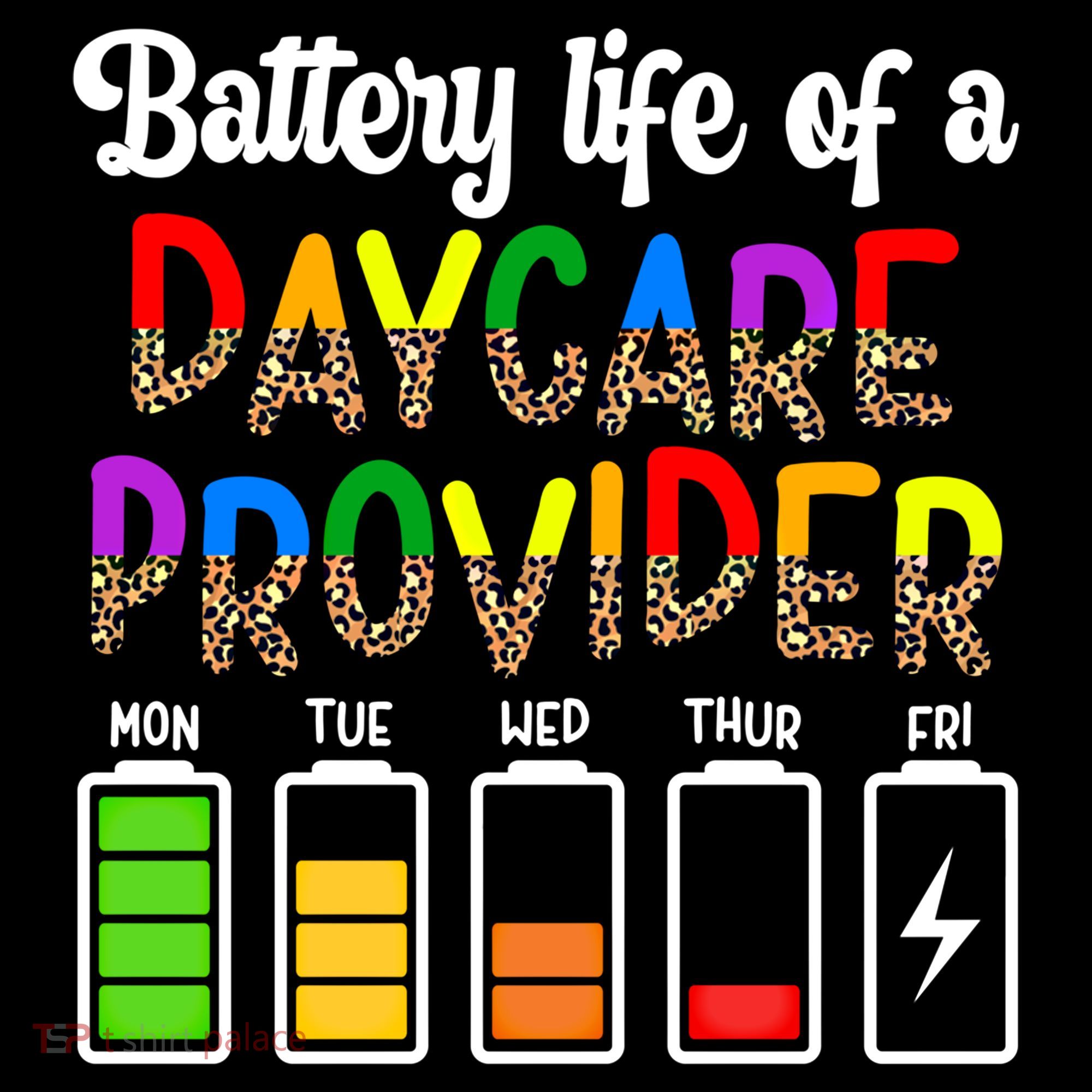 Daycare Provider Battery Life Daycare Teacher Day Gift Coffee Mug