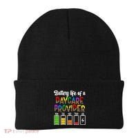 Daycare Provider Battery Life Daycare Teacher Day Gift Beanie thumb 0