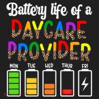 Daycare Provider Battery Life Daycare Teacher Day Gift Beanie thumb 2