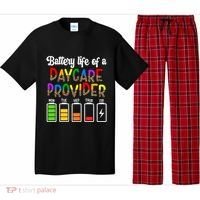 Daycare Provider Battery Life Daycare Teacher Day Gift Pajama Set thumb 0