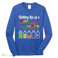 Daycare Provider Battery Life Daycare Teacher Day Gift Long Sleeve Shirt thumb 0