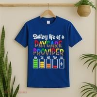 Daycare Provider Battery Life Daycare Teacher Day Gift T-Shirt thumb 2