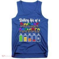 Daycare Provider Battery Life Daycare Teacher Day Gift Tank Top thumb 0