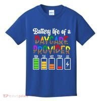 Daycare Provider Battery Life Daycare Teacher Day Gift Kids T-Shirt thumb 0