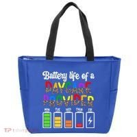 Daycare Provider Battery Life Daycare Teacher Day Gift Tote Bag thumb 0