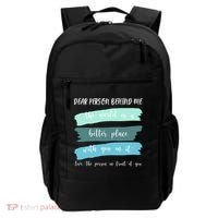 Dear Person Behind Me Mental Health Awareness Backpack thumb 0