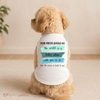 Dear Person Behind Me Mental Health Awareness Doggie Tank thumb 2