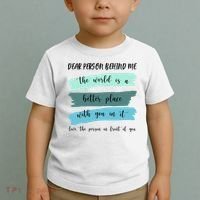 Dear Person Behind Me Mental Health Awareness Toddler T-Shirt thumb 2