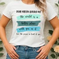 Dear Person Behind Me Mental Health Awareness Women's T-Shirt thumb 2