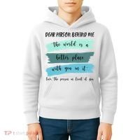 Dear Person Behind Me Mental Health Awareness Kids Hoodie thumb 4