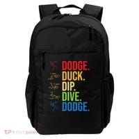 Dodgeball Player Ball Game Dodgeballer Backpack thumb 0