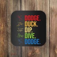 Dodgeball Player Ball Game Dodgeballer Coaster thumb 0