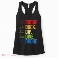 Dodgeball Player Ball Game Dodgeballer Women's Tank Top thumb 0