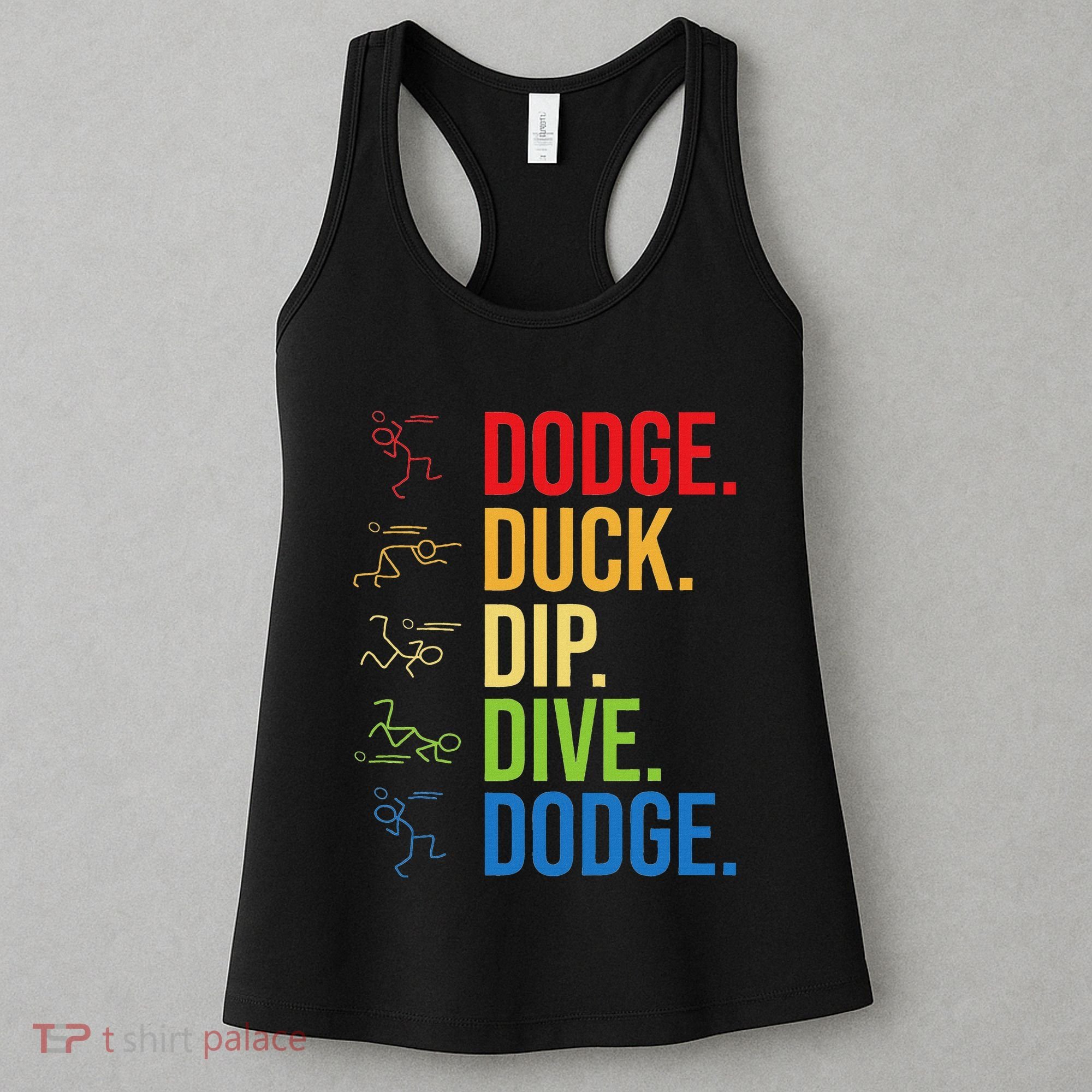 Dodgeball Player Ball Game Dodgeballer Women's Tank Top