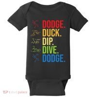 Dodgeball Player Ball Game Dodgeballer Baby Bodysuit thumb 0