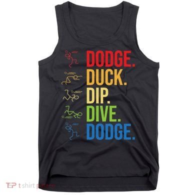 Dodgeball Player Ball Game Dodgeballer Tank Top