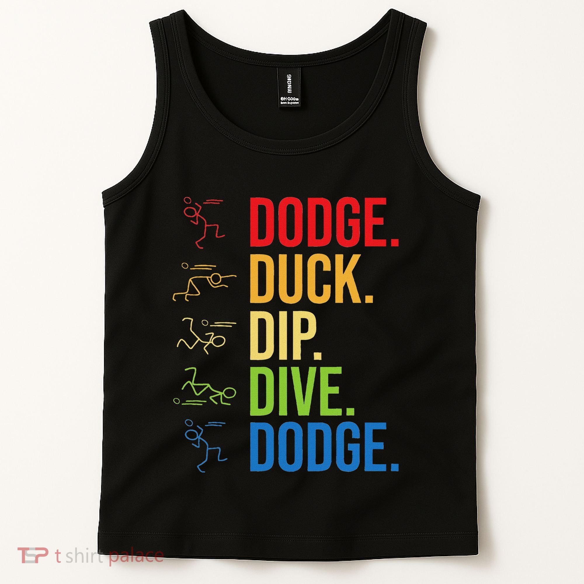 Dodgeball Player Ball Game Dodgeballer Tank Top