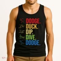 Dodgeball Player Ball Game Dodgeballer Tank Top thumb 3
