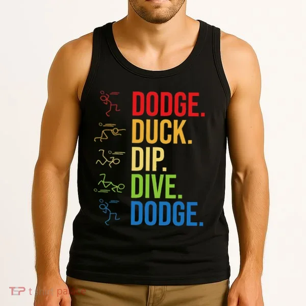 Dodgeball Player Ball Game Dodgeballer Tank Top