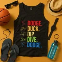 Dodgeball Player Ball Game Dodgeballer Tank Top thumb 4
