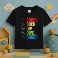 Dodgeball Player Ball Game Dodgeballer Toddler T-Shirt thumb 3