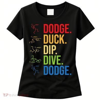 Dodgeball Player Ball Game Dodgeballer Women's T-Shirt
