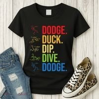 Dodgeball Player Ball Game Dodgeballer Women's T-Shirt thumb 3