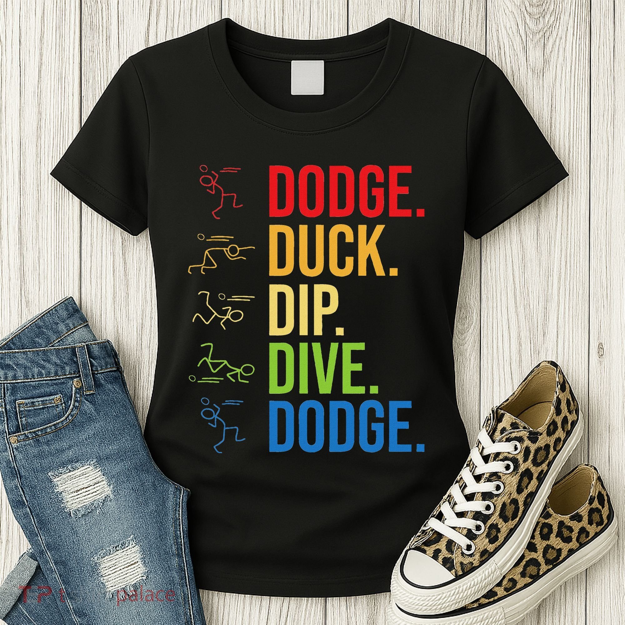 Dodgeball Player Ball Game Dodgeballer Women's T-Shirt