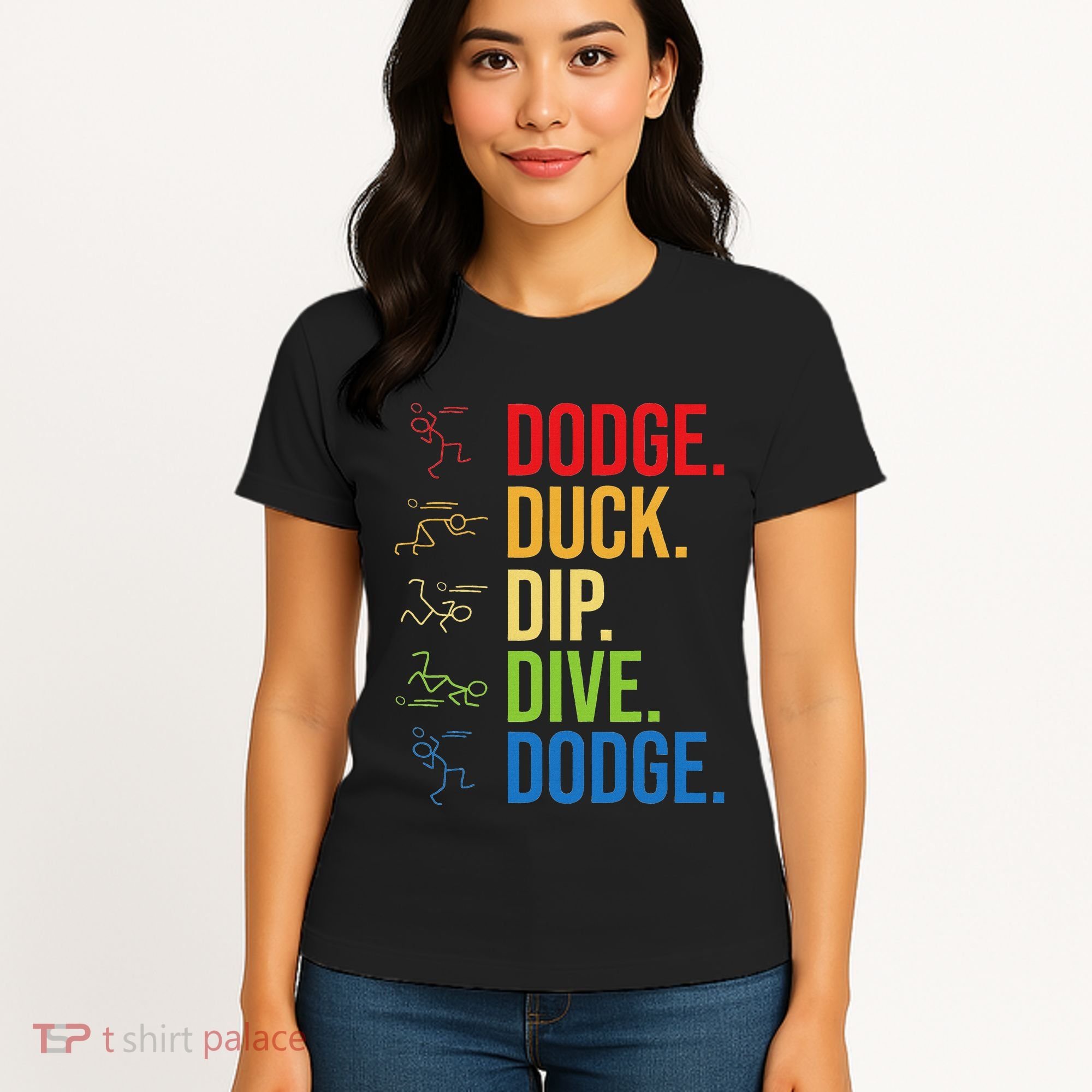 Dodgeball Player Ball Game Dodgeballer Women's T-Shirt