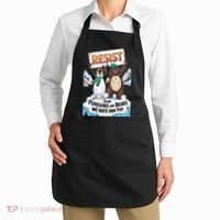 DEAR PENGUINS BEARS WE HATE HIM TOO NO TARIFFS RESIST Apron thumb 2