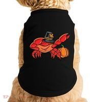 Dabbing Pilgrim Crab Thanksgiving Great Gift Doggie Tank thumb 0