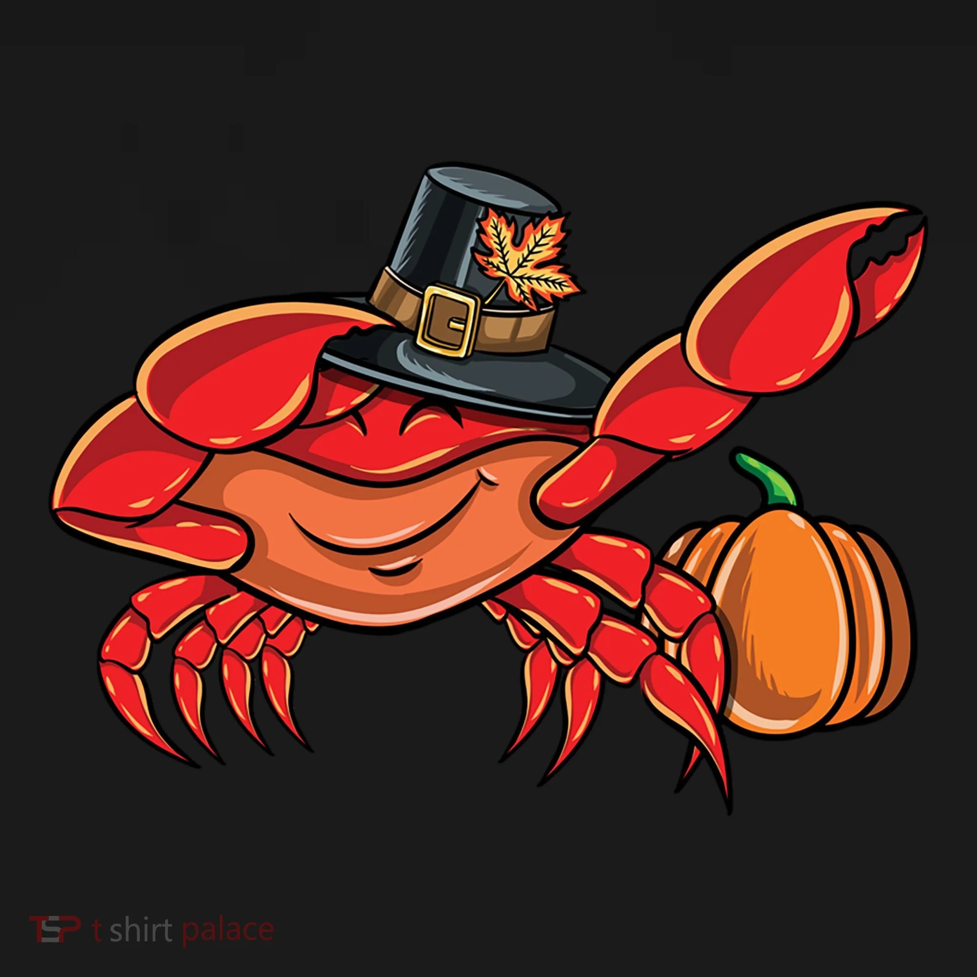 Dabbing Pilgrim Crab Thanksgiving Great Gift Doggie Tank