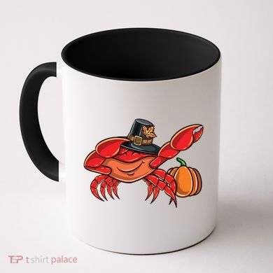 Dabbing Pilgrim Crab Thanksgiving Great Gift Coffee Mug