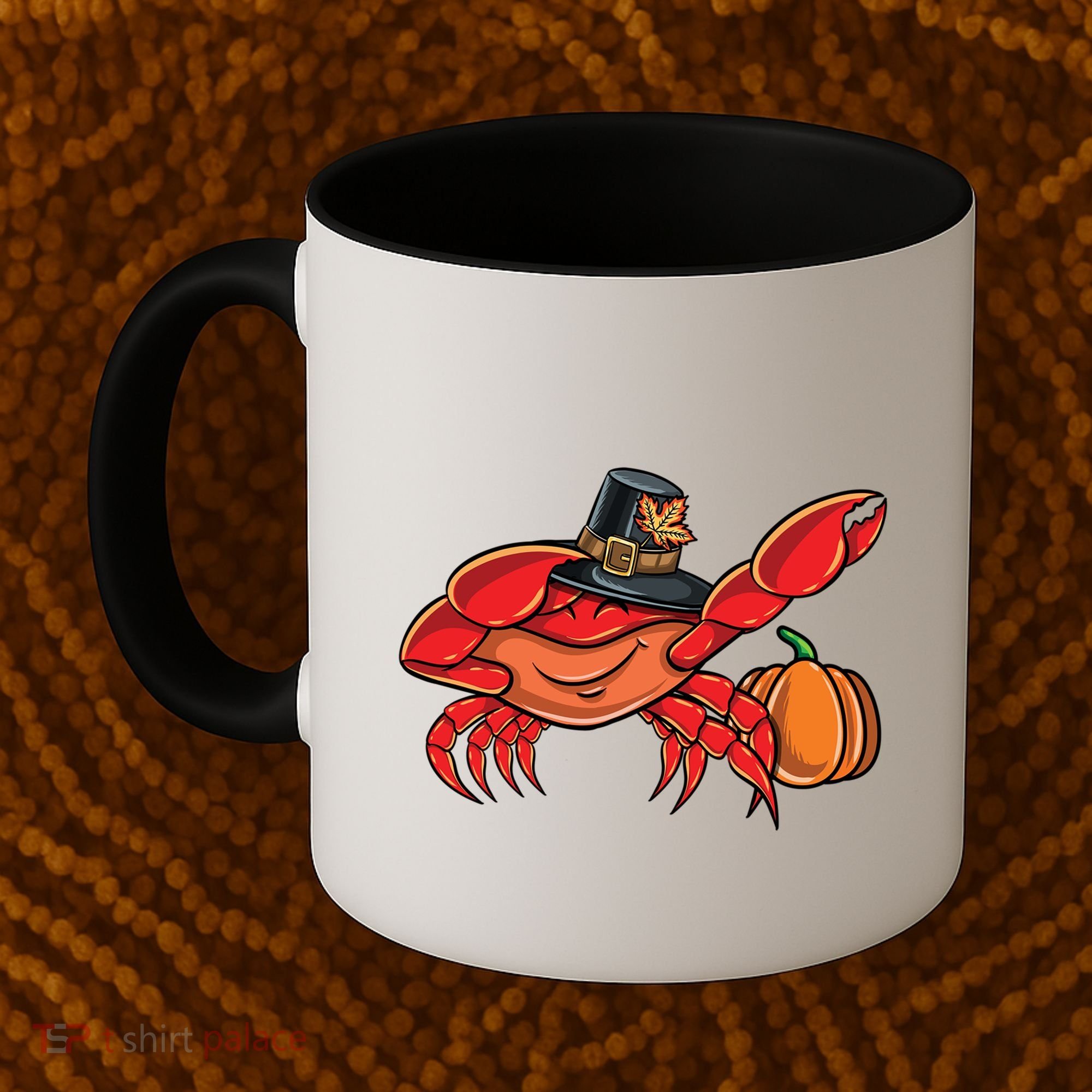 Dabbing Pilgrim Crab Thanksgiving Great Gift Coffee Mug