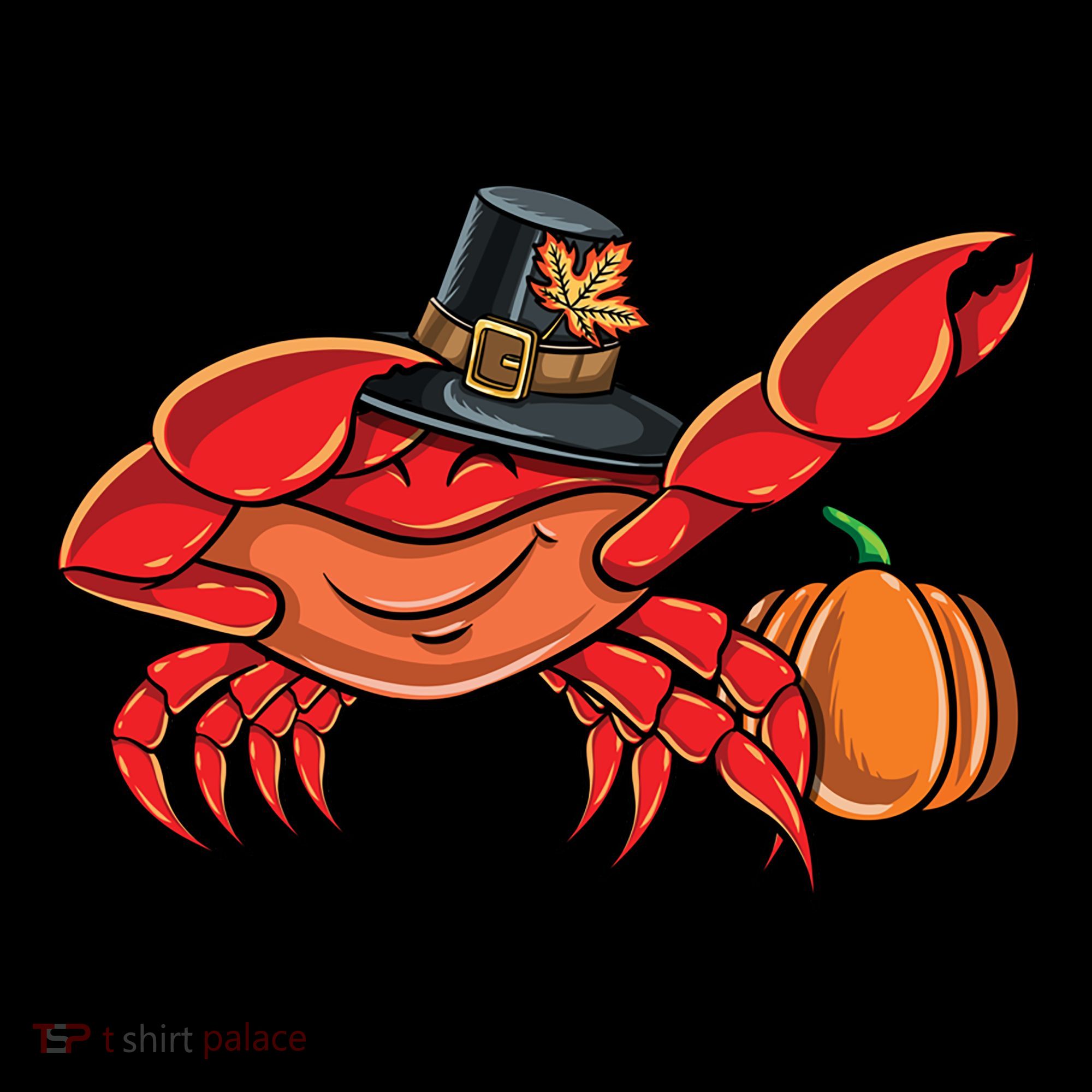 Dabbing Pilgrim Crab Thanksgiving Great Gift Women's Hoodie