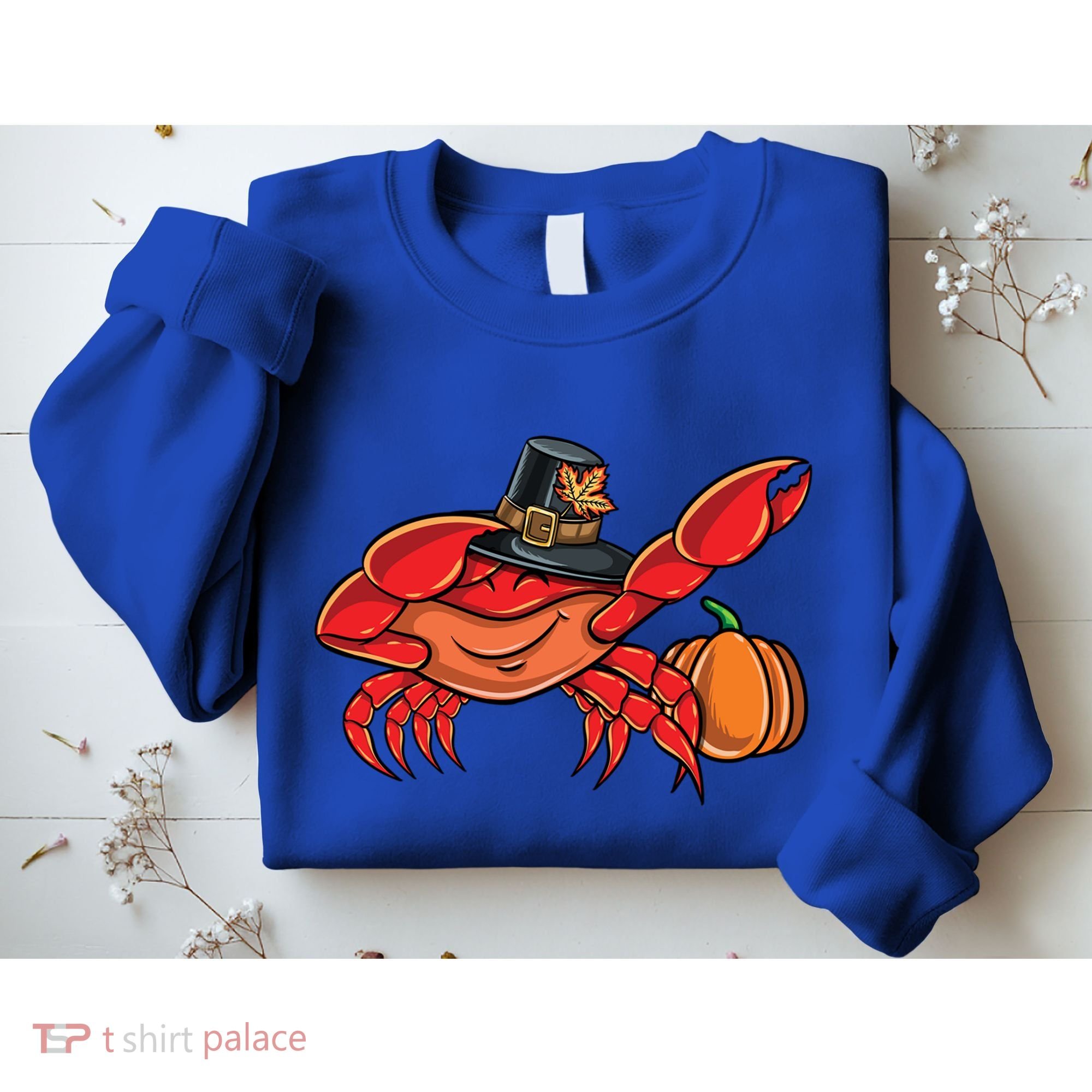 Dabbing Pilgrim Crab Thanksgiving Great Gift Sweatshirt