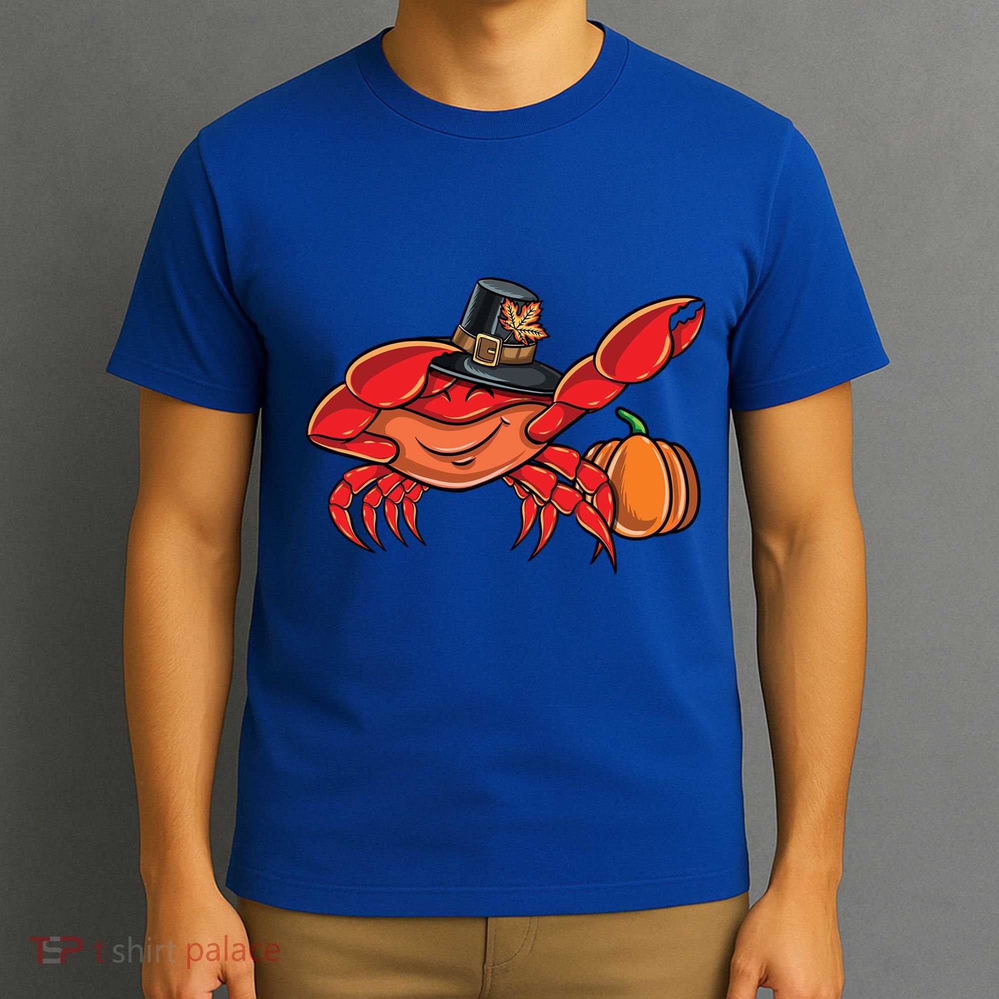 Dabbing Pilgrim Crab Thanksgiving Great Gift T-Shirt